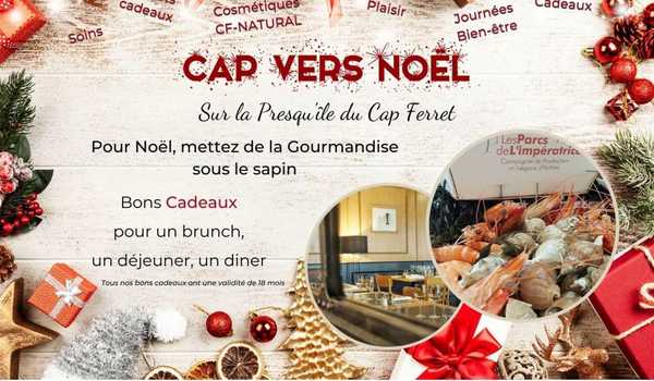 Cap vers Noël sur la Presqu'ile du Cap Ferret